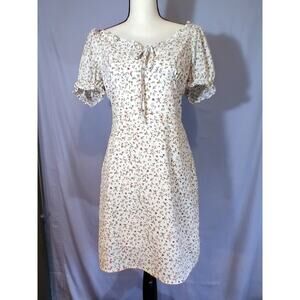 Romwe Y2K Style Floral Dress